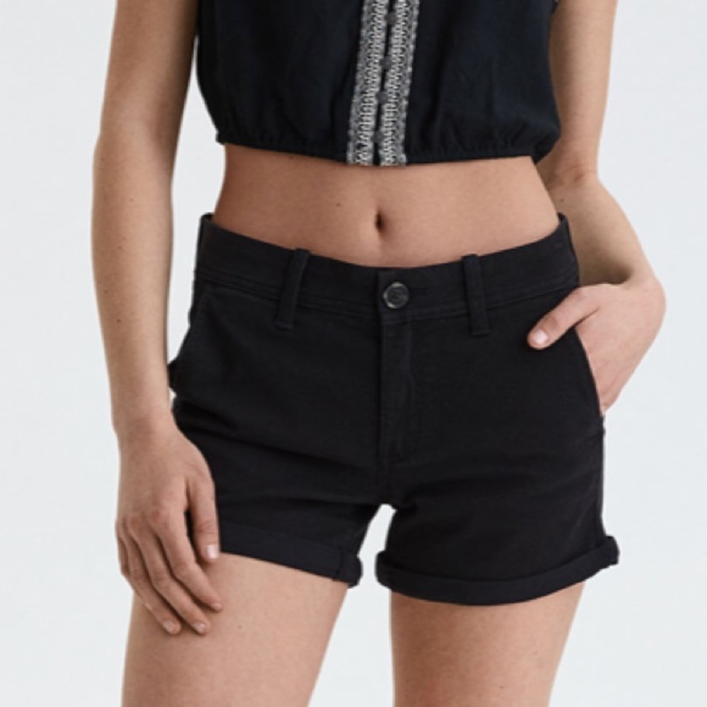 American Eagle Midi Shorts Twill